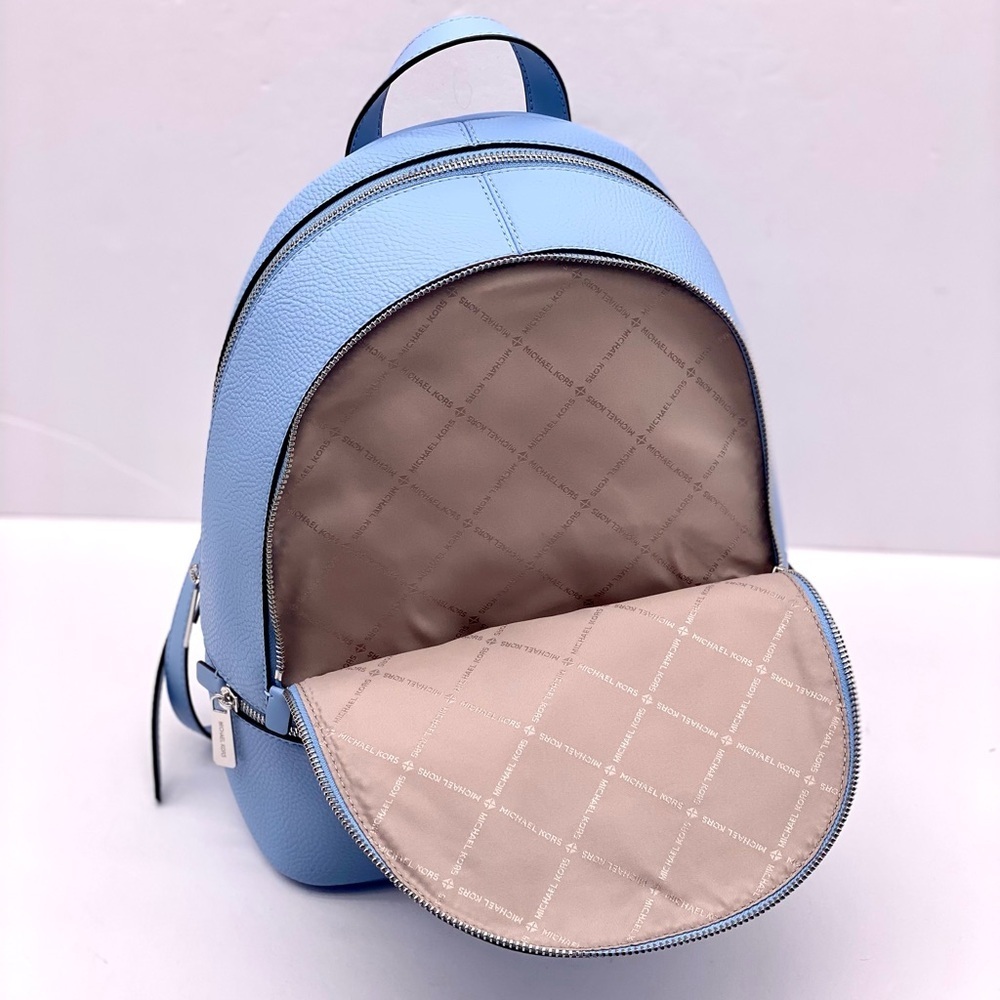 Michael Kors Blue Backpack with Patches - Picture 5 of 15